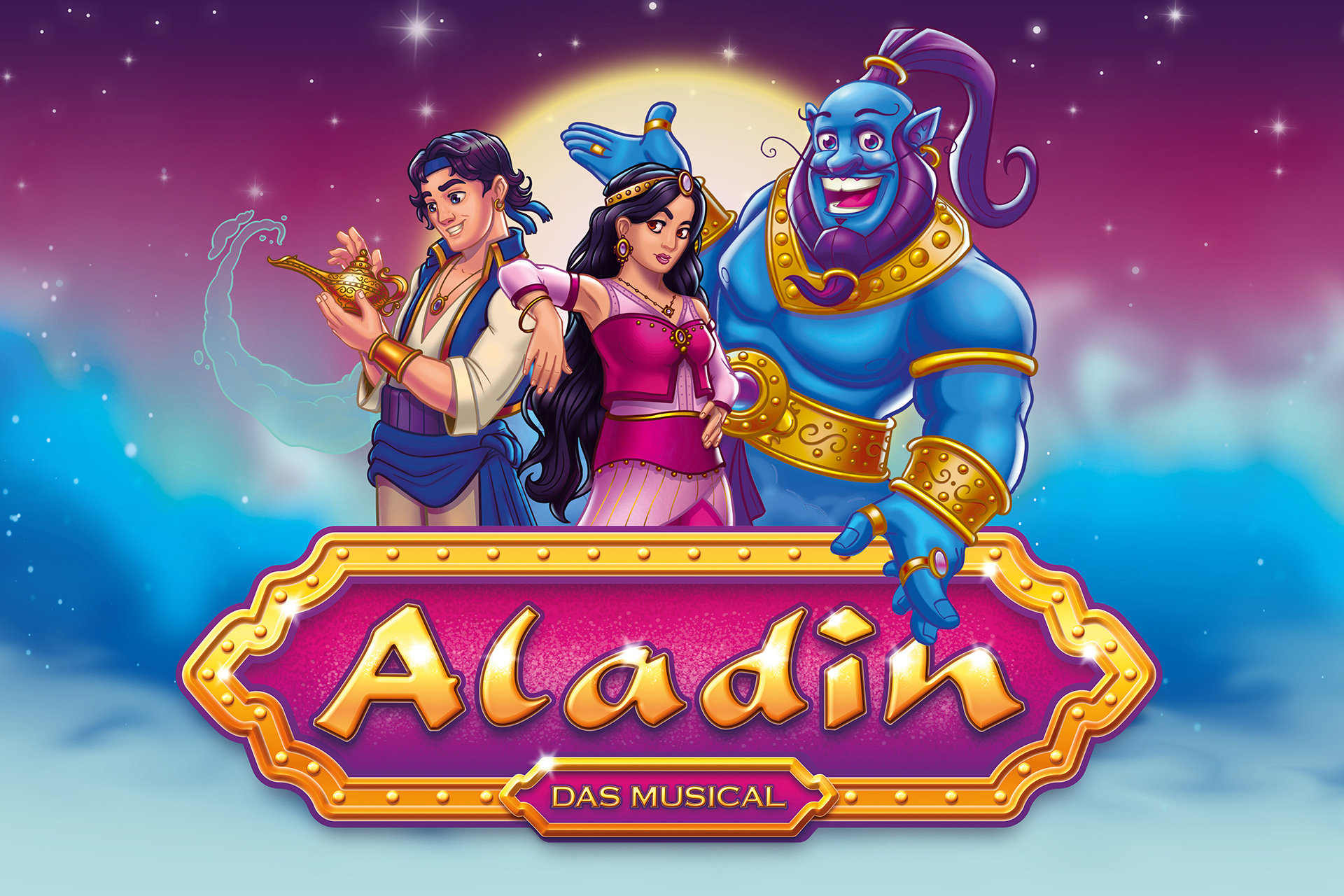 Aladin das Musical Plakatmotiv quer